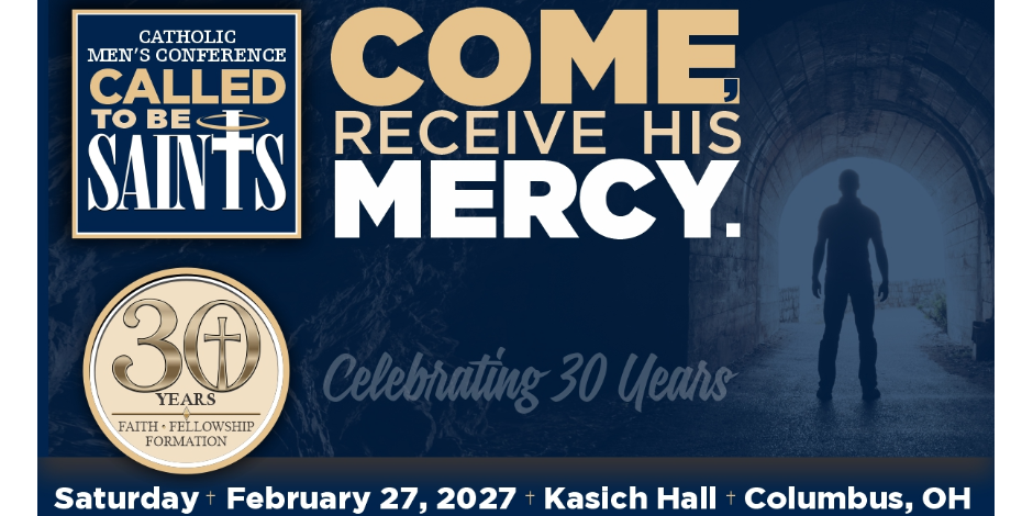 2027 Catholic Men's Conference Logo