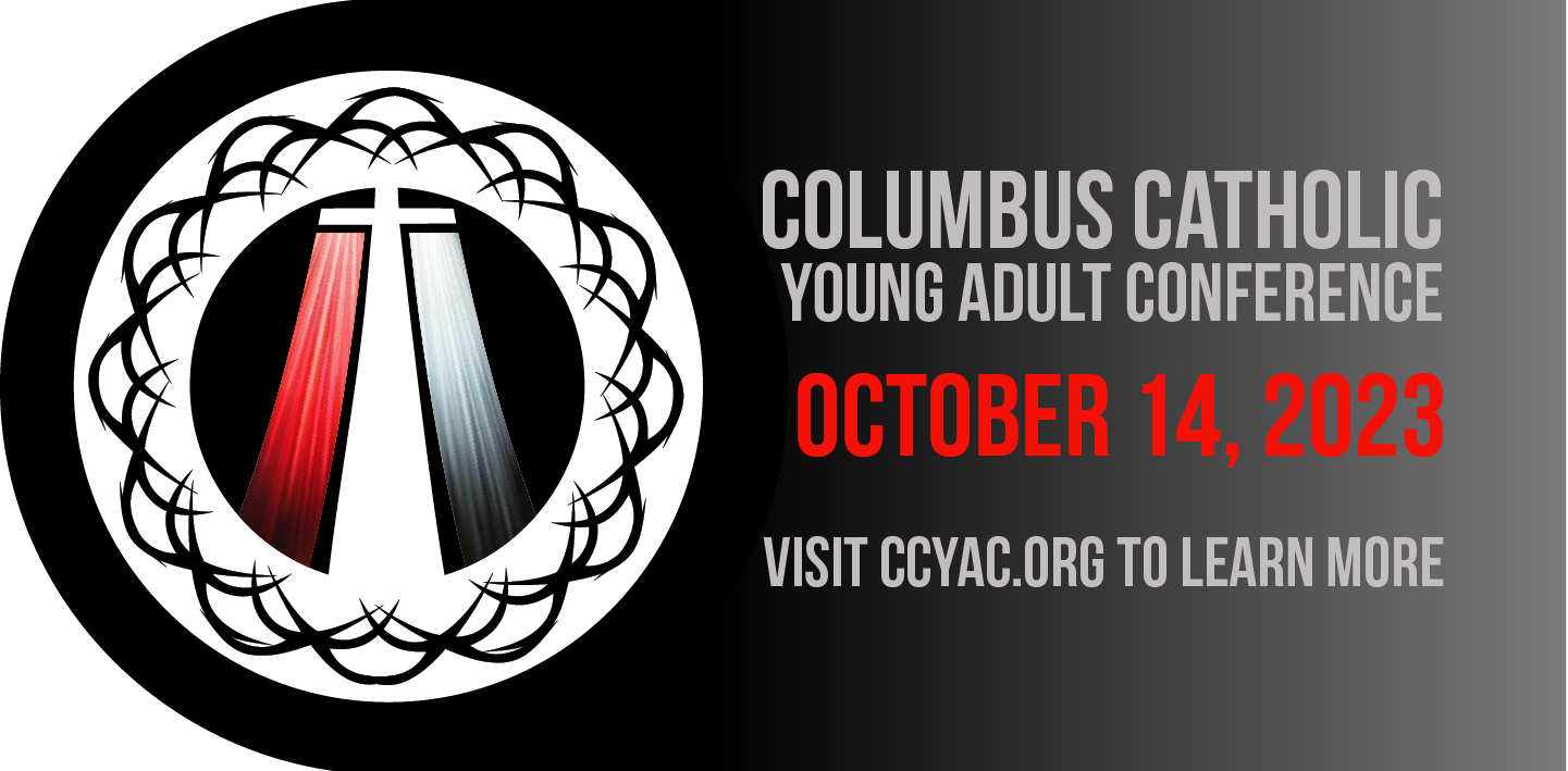 2023 Columbus Catholic Young Adult Conference Logo